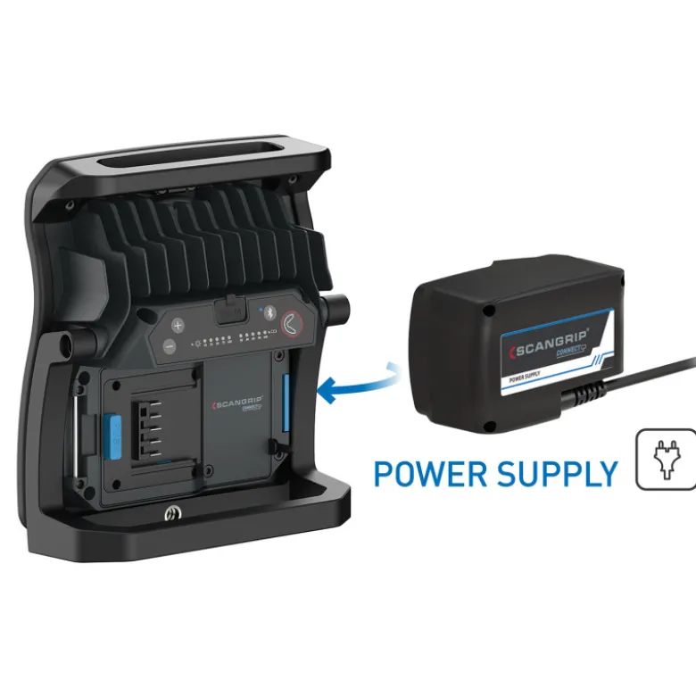 Adaptateur Alimentation, Tension d'alimentation : 100-240V AC 50/060Hz SCANGRIP - 03.6123C