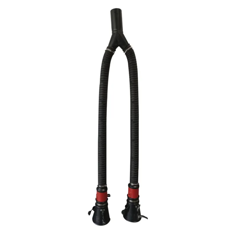 Adaptateur double sortie 2x5m ø75mm CLAS AG 0027