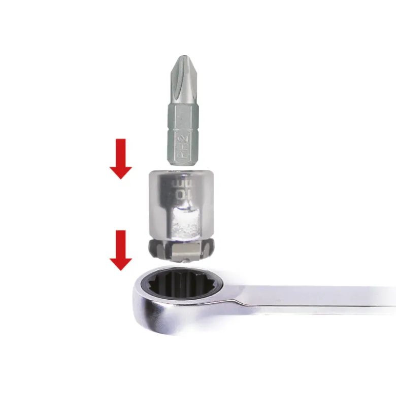 Adaptateur Embouts Sur Clé Mixte À Cliquet 10Mm King Tony - 373202H