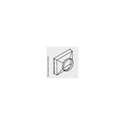 Adaptateur pour gaine rectangulaire pour SP75 - SOVELOR ACC2052