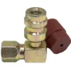 Adaptateurs hp 90° r134a x f1/4" sae (5 pcs) CLAS AC 9116