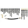 Adaptateurs pour compressiomètre et testeur d'étanchéité de cylindre 23pcs KS TOOLS 150.1775