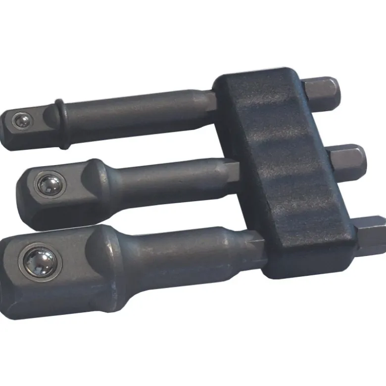 Adaptateur Visseuse A Chocs 1/4'' - Jeu De 3 SAM Outillage - 19127-J3