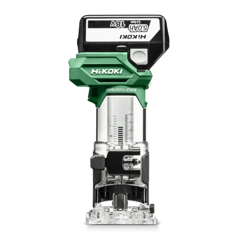 Affleureuse 18V 6/8mm - Avec 2 batteries et chargeur HIKOKI - M1808DAWPZ