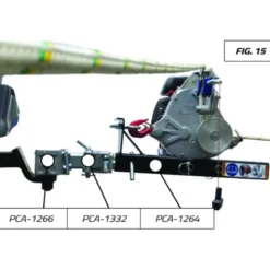 Ancrage pivotant pour supports de tire verticale Portable Winch - PCA-1332