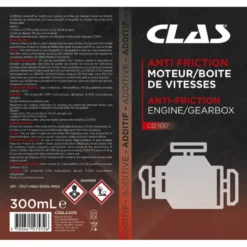 Anti friction moteur/boite de vitesses 300ml CLAS CO 1017