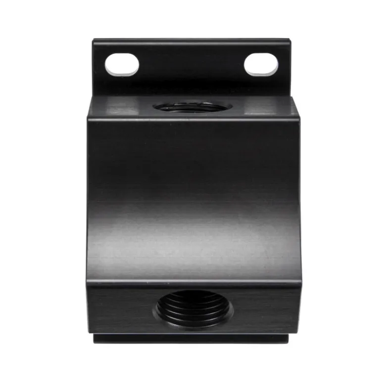 Applique murale alu 3 taraudage f1/2"g avec purge a percer 1/4" CLAS KR 7078