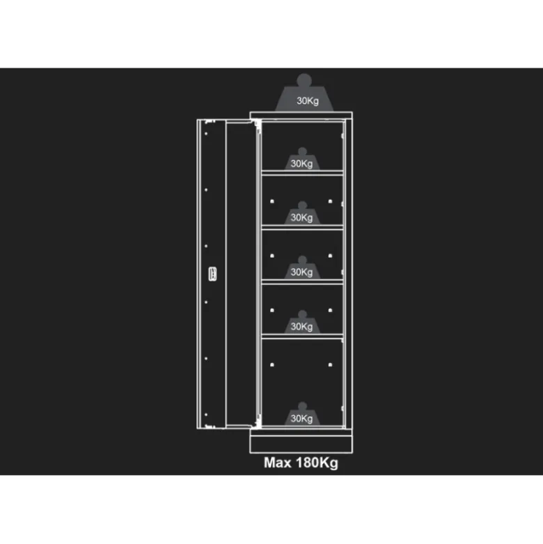 Armoire 1 Porte King Tony - 87D1102AKG
