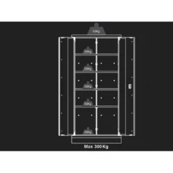 Armoire 2 Portes King Tony - 87D1118AKB