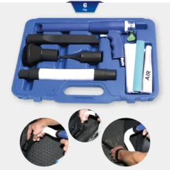 Aspirateur souffleur pneumatique 6pcs BRILLIANT TOOLS - BT511130