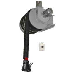 Aspiration gaz sur enrouleur 10m ø100mm 230v CLAS AG 0007