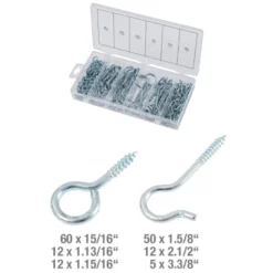 Assortiment de goupilles et crochets 151 pièces KS TOOLS 970.0380