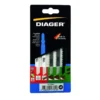 Assortiment de 5 lames de scie sauteuse DIAGER LMIX001