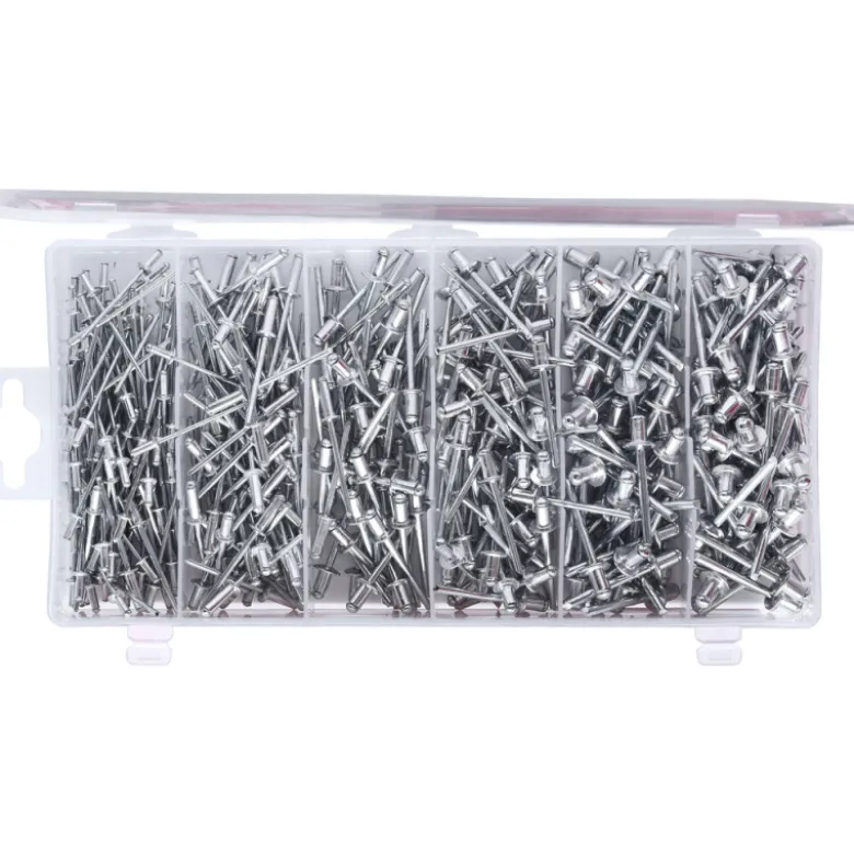 Assortiment de rivets aveugles 400 pcs 24-32-4-48mm BRILLIANT TOOLS - BT066950