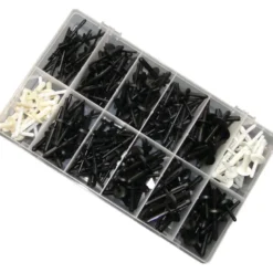 Assortiment de rivets en plastique 235 pièces KS TOOLS 420.0905