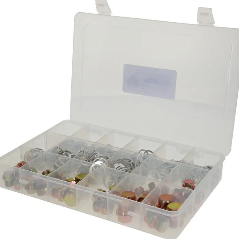 Assortiment de vis de vidange et joints 534pcs BRILLIANT TOOLS - BT711200