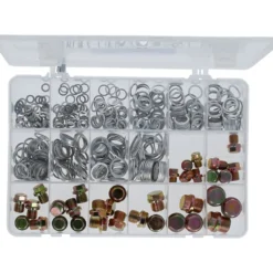 Assortiment de vis de vidange et joints 534pcs BRILLIANT TOOLS - BT711200
