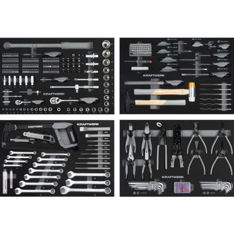 Assortiment d'outils BASIC LINE, 337 pièces - KRAFTWERK 105.103.001