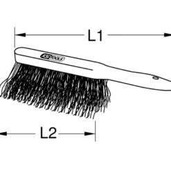 Balayette coco 285mm KS TOOLS 146.3005