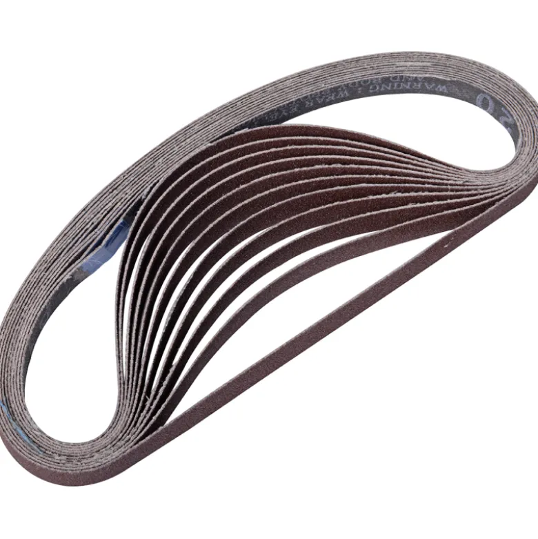 Bande Abrasive 20 X 457 Grain 120 - Paquet De 10 SAM Outillage - 1325-20120