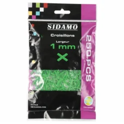 Blister de croisillons de 1mm 250 pièces SIDAMO 11255102