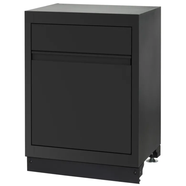 Bloc poubelle 2 bacs 26'' KS TOOLS 810.8007