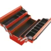 Boite A Outils Metallique Vide - 5 Cases - L 440 Mm SAM Outillage - SAM-590-PBV