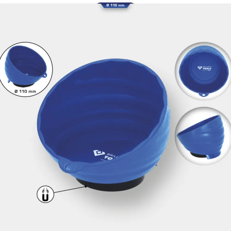 Bol magnétique en plastique 11cm BRILLIANT TOOLS - BT691159