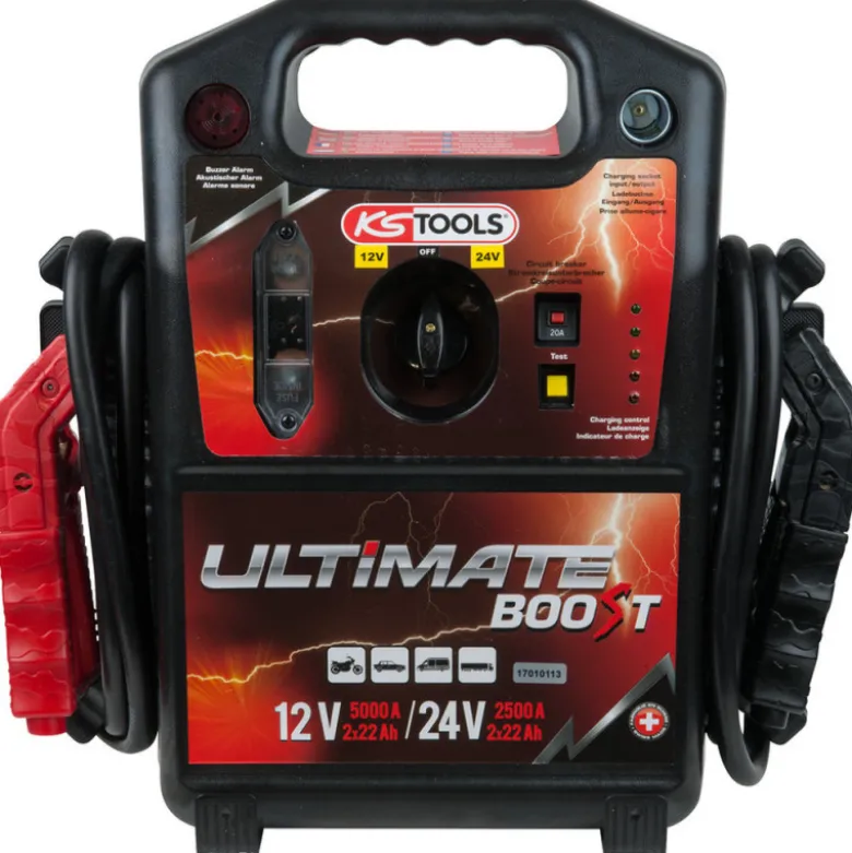 Booster à batterie 12V/24V 5000 / 2500 A KS TOOLS 550.1820