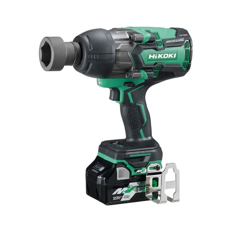 Boulonneuse à choc 3/4" 1100Nm/1800Nm, 2 Batteries 36V 5.0Ah, Chargeur, Hitcase HIKOKI - WR36DAWRZ