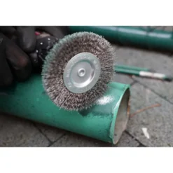 Brosse circulaire 100mm queue de serrage 6mm BRILLIANT TOOLS - BT103108