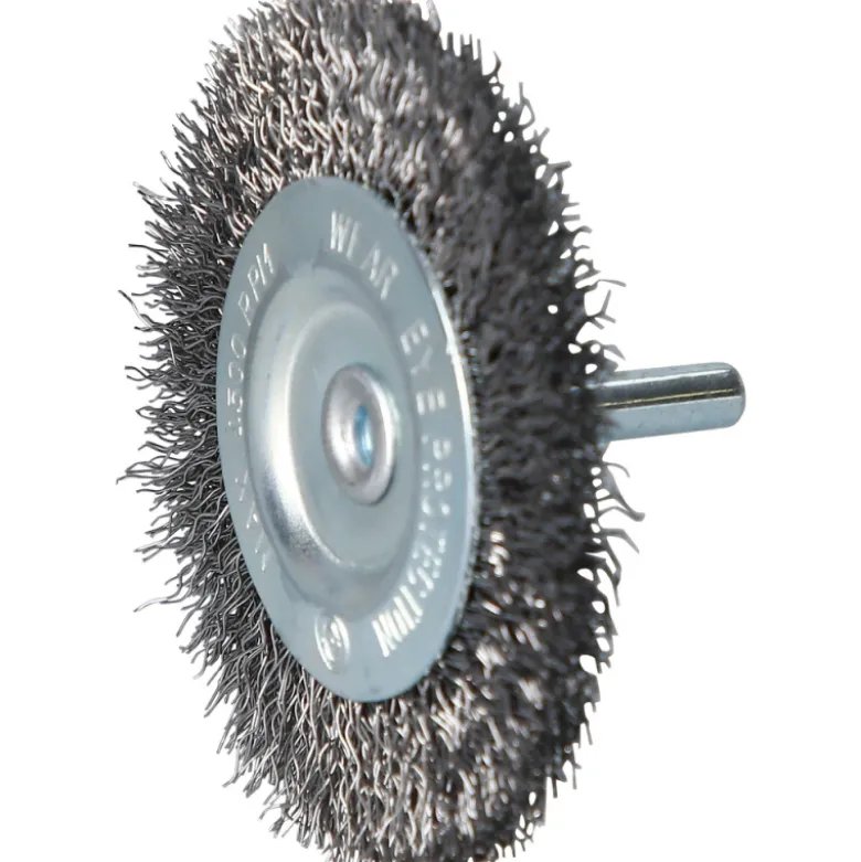 Brosse circulaire 75mm queue de serrage 6mm BRILLIANT TOOLS - BT103107