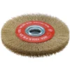 Brosse circulaire pour tourets Dimension 250x35 avec bagues de réduction d'alésage SIDAMO 10306014
