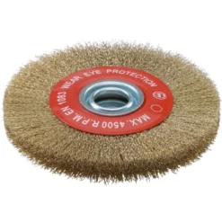 Brosse circulaire pour tourets Dimension 200x20 avec bague de réduction d'alésage SIDAMO 10306010