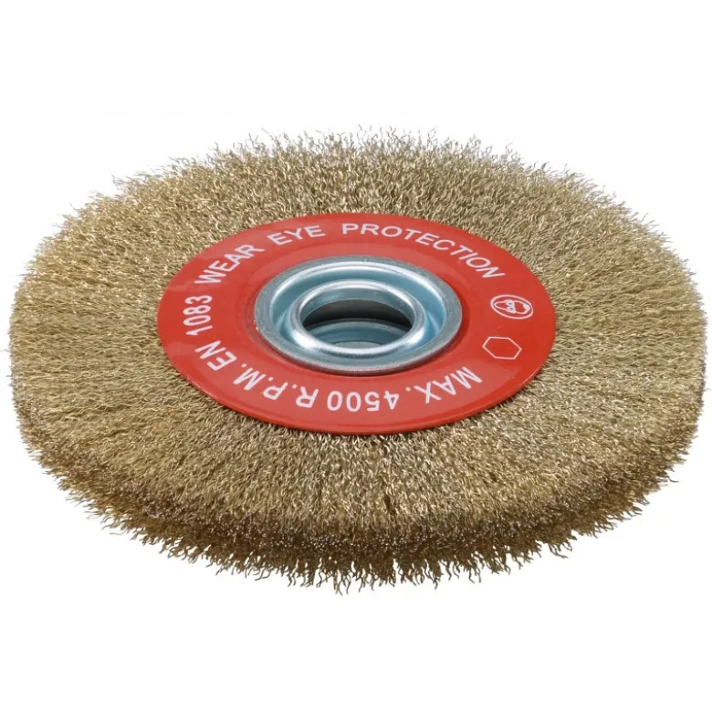 Brosse circulaire pour tourets Dimension 150x25 avec bague de réduction d'alésage SIDAMO 10306007