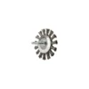Brosse Circulaire Torsadee Diametre 70 Sur Tige SAM Outillage - 19643