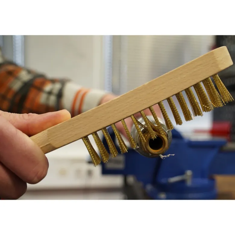 Brosse laiton 4 rangées 290mm BRILLIANT TOOLS - BT706009