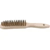 Brosse à main 5 rangs manche bois - SIDAMO 10311003