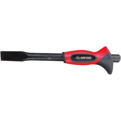 Burin En Acier Bruni Avec Poignée Bi-Matière L:225Mm Avec Lame 25Mm King Tony - 7622509BI