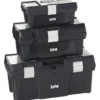 Caisse A Outils En Pvc - Vide - Lot De 3 SAM Outillage - CAO-PACK