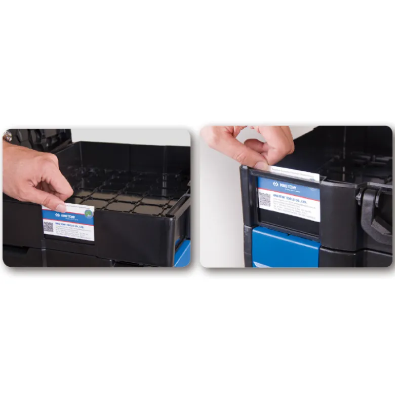 Caisse De Rangement Modulable Abs 456X372X155Mm King Tony - 874052