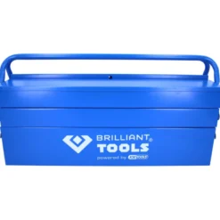Caisse à outils métallique 5 compartiments L.530mm BRILLIANT TOOLS - BT150800