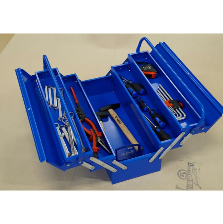 Caisse à outils métallique 5 compartiments L.530mm BRILLIANT TOOLS - BT150800