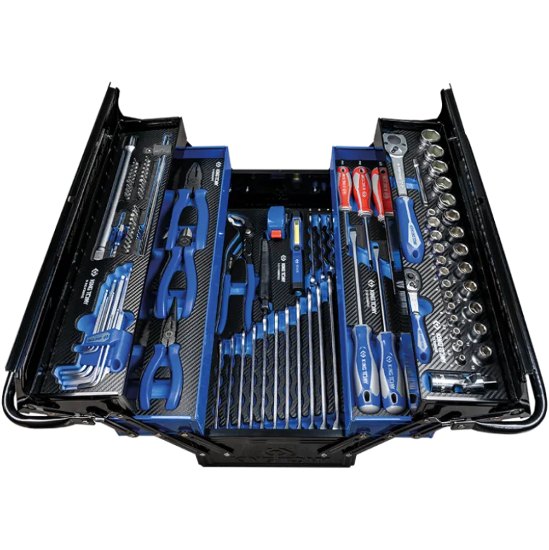 Caisse À Outils 100 Pièces - Bleue King Tony - 902100MKB2