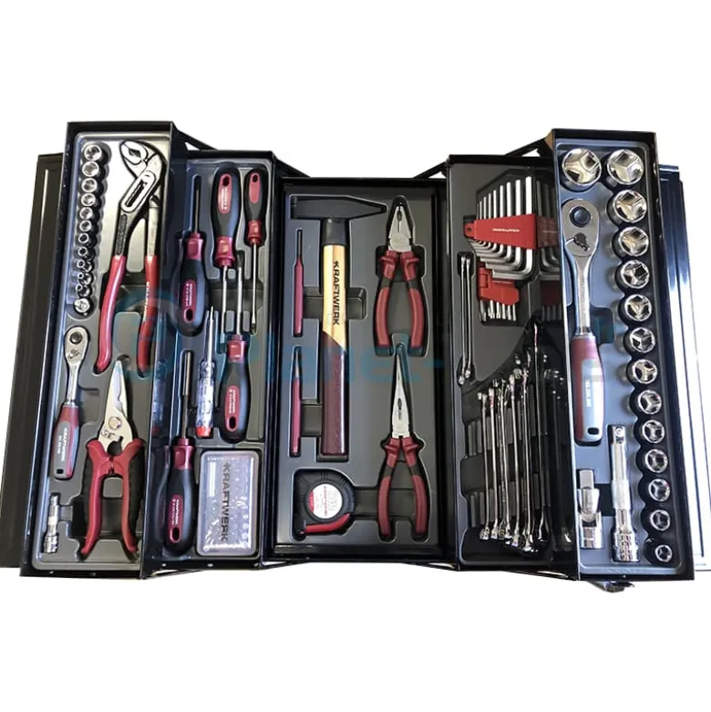 Caisse 106 outils professionnels KRAFTWERK - 206.000.000