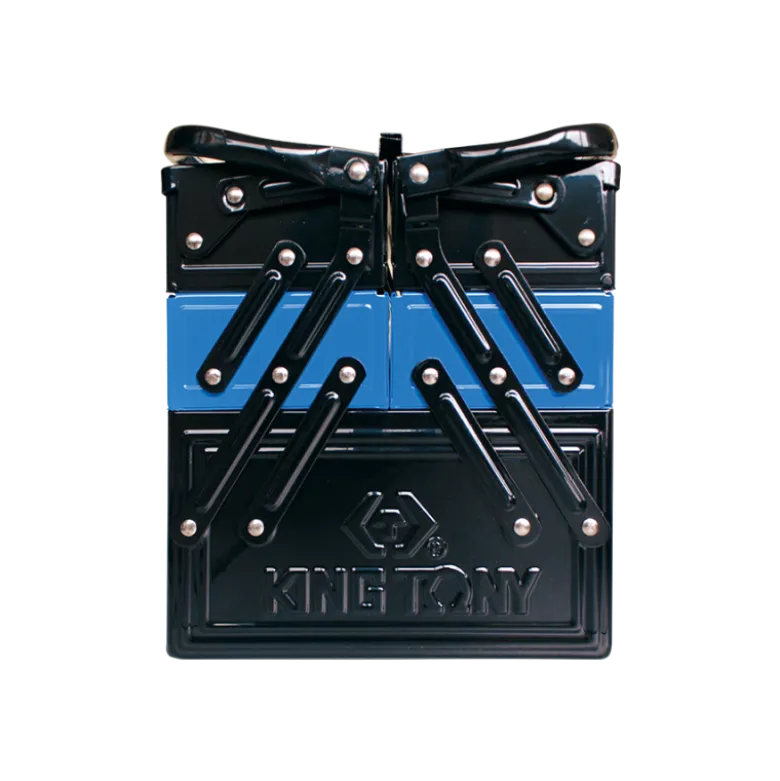 Caisse À Outils Xl 530X220X260 - Finition Bleue Et Noire King Tony - 87A051A0KB