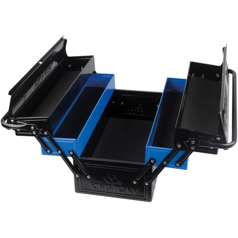 Caisse À Outils Xl 530X220X260 - Finition Bleue Et Noire King Tony - 87A051A0KB