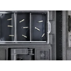 Caisse vide de transport S+ SCM compartiments transparents KS Tools 850.0372