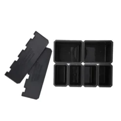 Caisse vide de transport S+ SCM compartiments transparents KS Tools 850.0372