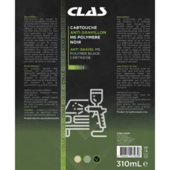 Cartouche anti gravillon ms polymere noir 310ml CLAS